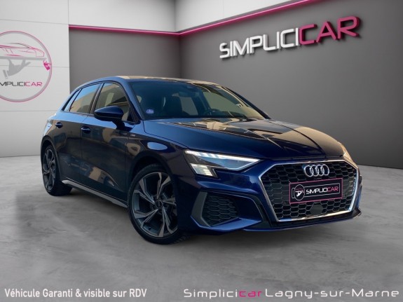 Audi a3 sportback 35 tfsi mild hybrid 150 s tronic 7 s line occasion simplicicar lagny  simplicicar simplicibike france