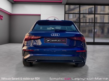 Audi a3 sportback 35 tfsi mild hybrid 150 s tronic 7 s line occasion simplicicar lagny  simplicicar simplicibike france