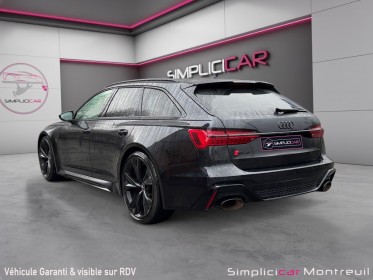 Audi rs6 avant v8 4.0 tfsi 600 ch tiptronic 8 quattro rs6 immat france suivi audi sièges rs ventilés et chauffants...