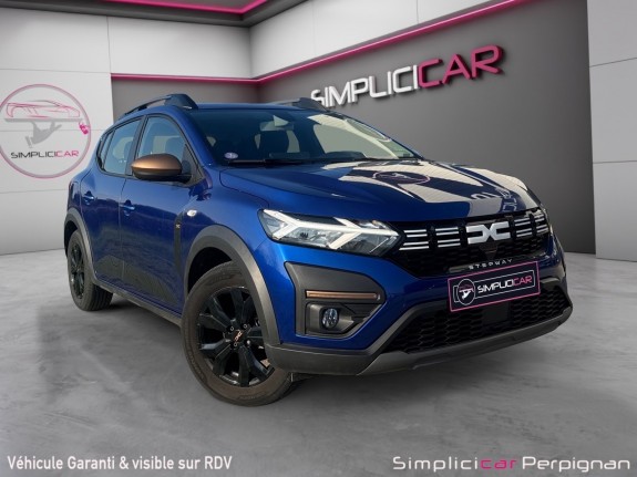 Dacia sandero eco-g 100 stepway extreme carplay/camera de recul/ garantie 12 mois europe occasion simplicicar perpignan ...