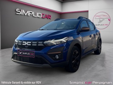 Dacia sandero eco-g 100 stepway extreme carplay/camera de recul/ garantie 12 mois europe occasion simplicicar perpignan ...