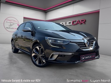 Renault megane iv berline tce 140 fap gt-line  garantie 12 mois   caméra de recul occasion simplicicar lyon nord simplicicar...