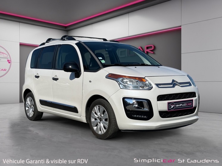 Citroen c3 picasso puretech 110 exclusive camera de recul occasion simplicicar labarthe simplicicar simplicibike france