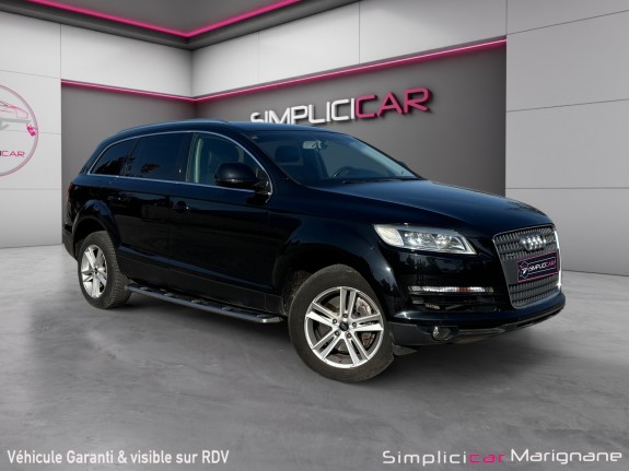 Audi q7 q7 3.0 v6 tdi ambition luxe quattro tiptronic 5 pl sièges éléctriques attelage marche-pied garantie 12 mois...