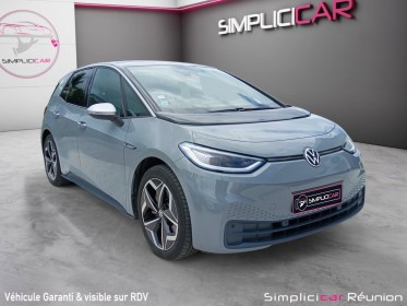 Volkswagen id.3 440 kms autonomie / 150 kw 204 ch  finition 1st plus / caméra de recul / occasion réunion ville st pierre...