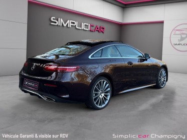 Mercedes classe e coupe 200 9g-tronic 4-matic full options -pack amg line -intérieur-cuir-sièges chauffants-burmester sound...