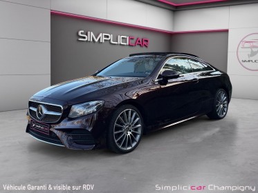 Mercedes classe e coupe 200 9g-tronic 4-matic full options -pack amg line -intérieur-cuir-sièges chauffants-burmester sound...