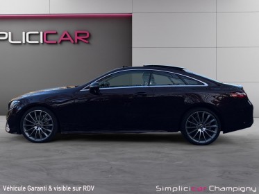 Mercedes classe e coupe 200 9g-tronic 4-matic full options -pack amg line -intérieur-cuir-sièges chauffants-burmester sound...