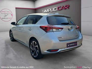 Toyota auris hybride 136h design toit panoramique garantie 12mois occasion osny simplicicar simplicibike france