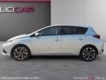 Toyota auris hybride 136h design toit panoramique garantie 12mois occasion osny simplicicar simplicibike france
