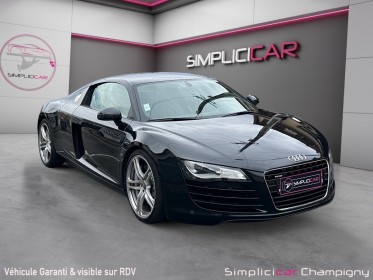 Audi r8 v8 quattro r-tronic 420 cv - carplay - caméra de recul - pack carbon exterieur et intérieur - bang  olufsen...