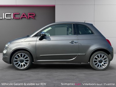 Fiat 500 my17 1.2 69 ch lounge toit pano grand ecran garantie 12 mois occasion simplicicar villebon-sur-yvette simplicicar...