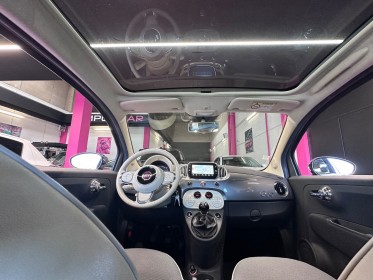 Fiat 500 my17 1.2 69 ch lounge toit pano grand ecran garantie 12 mois occasion simplicicar villebon-sur-yvette simplicicar...
