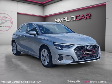 Audi a3 35 tfsi 150 design luxe - suivi/carplay/park assist/keyless - garantie 12 mois occasion simplicicar soissons...