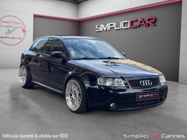 Audi s3 quattro 1.8t stage 1 mrc 280 ch. courroie neuve. occasion cannes (06) simplicicar simplicibike france