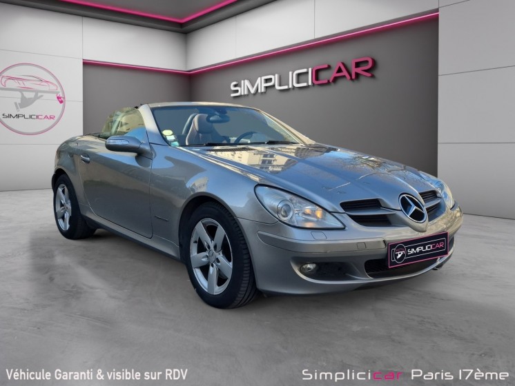 Mercedes slk 200 k a occasion paris 17ème (75)(porte maillot) simplicicar simplicibike france