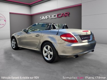 Mercedes slk 200 k a occasion paris 17ème (75)(porte maillot) simplicicar simplicibike france