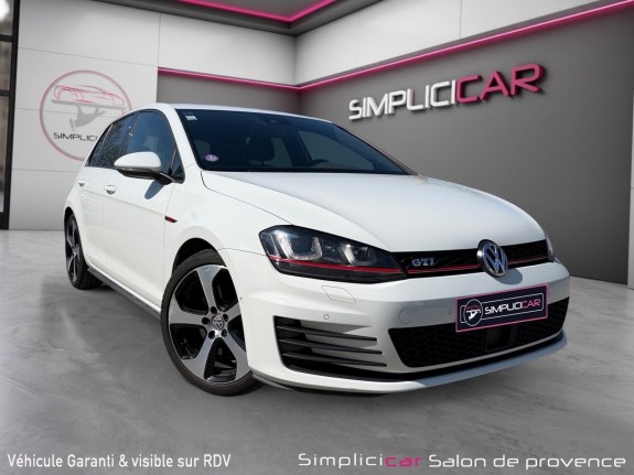 Volkswagen golf gti-220cv-dsg6-1 ere mains-française-entretiens complet constructeur-garantie 12 mois occasion simplicicar...