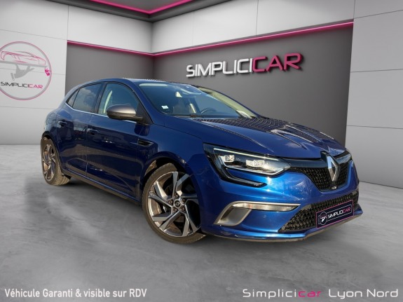Renault megane iv berline tce 205 energy edc gt / affichage tete haute / ligne gt performance garantie 12 mois occasion...