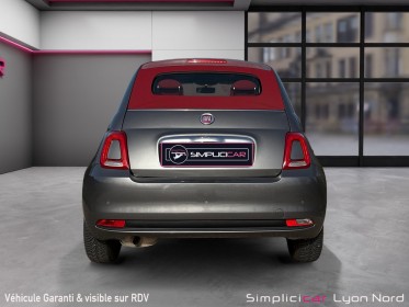 Fiat 500c serie 6 1.2 69 ch pop cabriolet/ garantie 12 mois occasion simplicicar lyon nord simplicicar simplicibike france