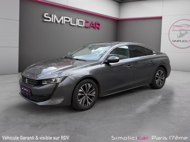 Peugeot 508 puretech  130 ch ss eat8 allure camera de recul courroie change occasion paris 17ème (75)(porte maillot)...