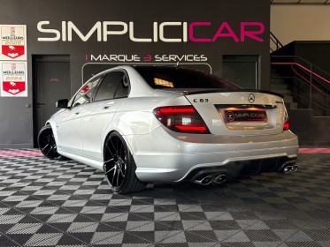 Mercedes classe c 63 amg avantgarde a - garantie 12 mois - occasion  simplicicar aix les bains simplicicar simplicibike france