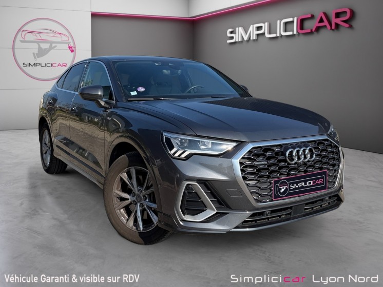 Audi q3 sportback 45 tfsi 230 ch s tronic 7 quattro s line siege electrique chauffant/park assist/cokpit virtuel/garantie......