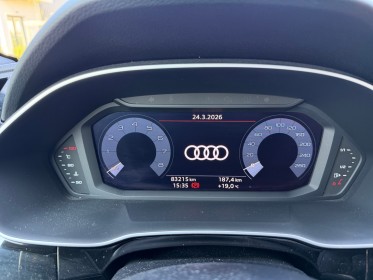 Audi q3 sportback 45 tfsi 230 ch s tronic 7 quattro s line siege electrique chauffant/park assist/cokpit virtuel/garantie......