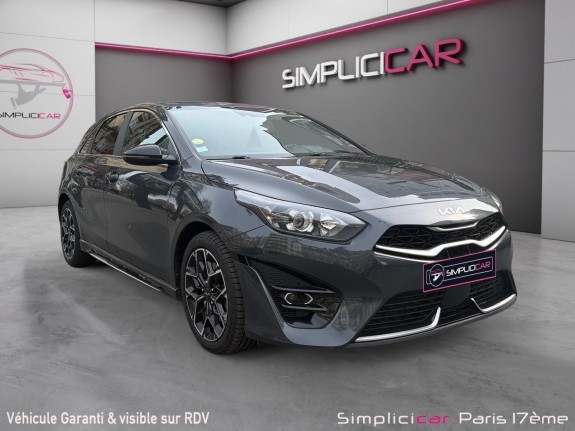 Kia ceed 1.6 crdi 136 ch mhev dct7 gt line carplay caméra de recul garantie 12 mois occasion paris 17ème (75)(porte...