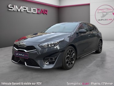 Kia ceed 1.6 crdi 136 ch mhev dct7 gt line carplay caméra de recul garantie 12 mois occasion paris 17ème (75)(porte...