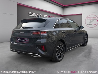 Kia ceed 1.6 crdi 136 ch mhev dct7 gt line carplay caméra de recul garantie 12 mois occasion paris 17ème (75)(porte...