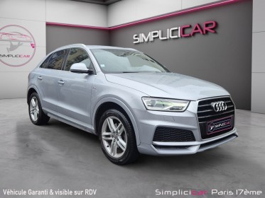 Audi q3 q3 1.4 tfsi cod 150 ch s tronic 6 s line occasion paris 17ème (75)(porte maillot) simplicicar simplicibike france