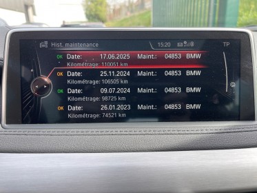 Bmw x6 f16 xdrive30d 258 ch lounge plus a entretien complet bmw garantie 12mois occasion parc voitures beauvais simplicicar...