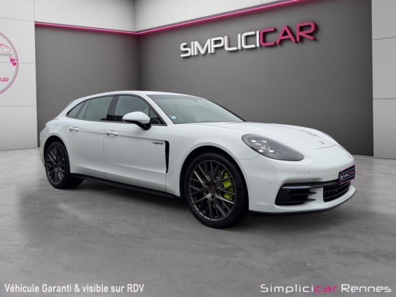 Porsche panamera 4 3.0 v6 462ch hybrid sport turismo pdk - pack chrono  - carplay - camera de recul - sièges chauffants -......