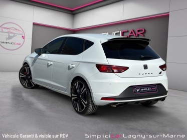 Seat leon cupra 2.0 tsi 280 cv dsg6 - carvertical disponible faible kilometrage - entretien disponible occasion simplicicar...