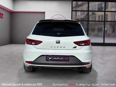 Seat leon cupra 2.0 tsi 280 cv dsg6 - carvertical disponible faible kilometrage - entretien disponible occasion simplicicar...