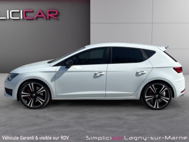 Seat leon cupra 2.0 tsi 280 cv dsg6 - carvertical disponible faible kilometrage - entretien disponible occasion simplicicar...