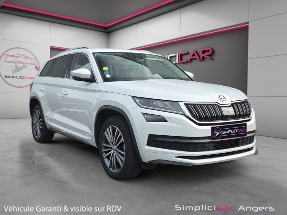 Skoda kodiaq 2.0 tdi 150 scr dsg7 5pl laurin  klement  coffre et attelage électrique occasion simplicicar angers simplicicar...