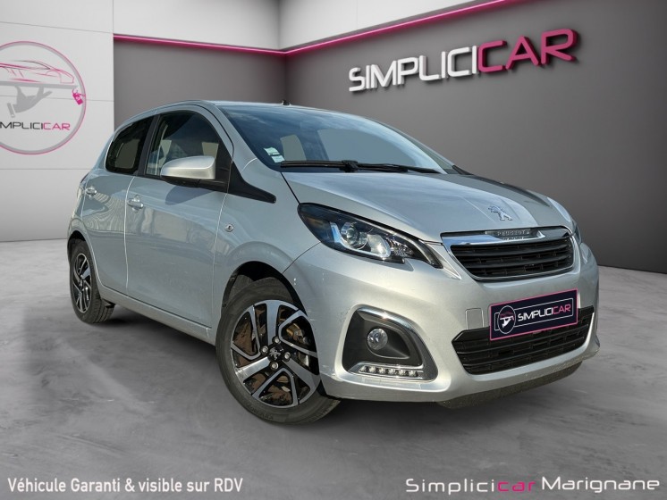 Peugeot 108 vti 72ch ss bvm5 allure caméra de recul première main tva récupérable garantie 12 mois occasion simplicicar...