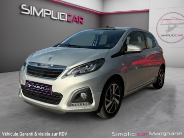 Peugeot 108 vti 72ch ss bvm5 allure caméra de recul première main tva récupérable garantie 12 mois occasion simplicicar...