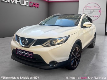 Nissan qashqai 1.2 dig-t 115 stop/start tekna toit panoramique très bon etat garantie 12 mois occasion simplicicar le raincy...