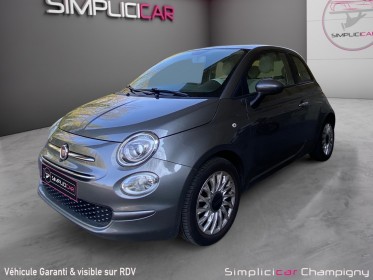 Fiat 500 serie 6 euro 6d 1.2 69 ch s/s dualogic lounge toit panoramique -carplay idéal jeune permis occasion...