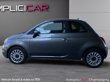Fiat 500 serie 6 euro 6d 1.2 69 ch s/s dualogic lounge toit panoramique -carplay idéal jeune permis occasion...