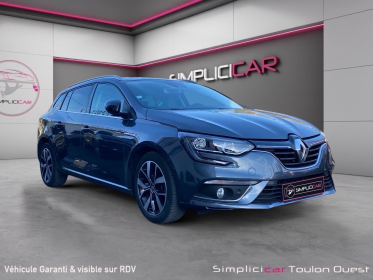 Renault megane iv estate tce 140 fap limited  garantie 12 mois occasion simplicicar toulon ouest simplicicar simplicibike...