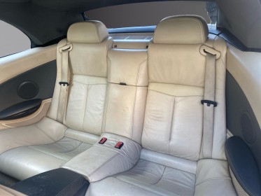 Bmw serie 6 cab e64 645ci sequentielle smg volant a droite occasion paris 17ème (75)(porte maillot) simplicicar simplicibike...