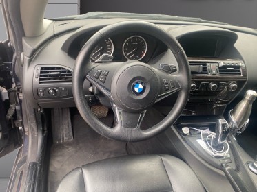 Bmw serie 6 e63 630i 272ch luxe a garantie 12 mois occasion paris 17ème (75)(porte maillot) simplicicar simplicibike france