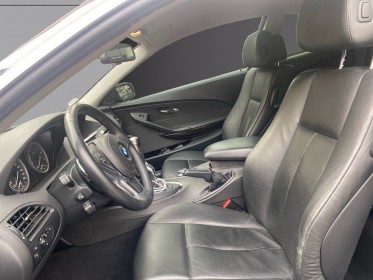 Bmw serie 6 e63 630i 272ch luxe a garantie 12 mois occasion paris 17ème (75)(porte maillot) simplicicar simplicibike france