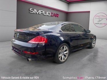 Bmw serie 6 e63 630i 272ch luxe a garantie 12 mois occasion paris 17ème (75)(porte maillot) simplicicar simplicibike france