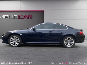 Bmw serie 6 e63 630i 272ch luxe a garantie 12 mois occasion paris 17ème (75)(porte maillot) simplicicar simplicibike france