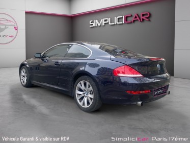 Bmw serie 6 e63 630i 272ch luxe a garantie 12 mois occasion paris 17ème (75)(porte maillot) simplicicar simplicibike france